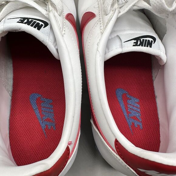 Nike Classic Cortez White Red Blue 807471-103 “Forrest Gump” Women's Size 9 US - Picture 9 of 10